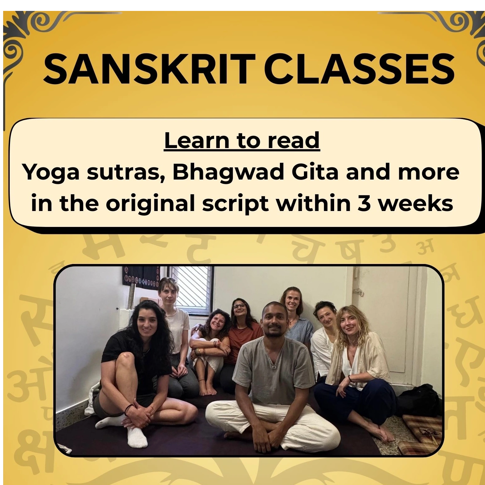 Sanskrit Reading Classes